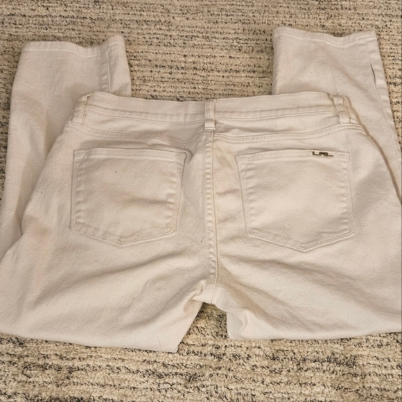 Lauren Ralph Lauren Classic Straight Jeans Women's Size 8 Petite White - Picture 7 of 7